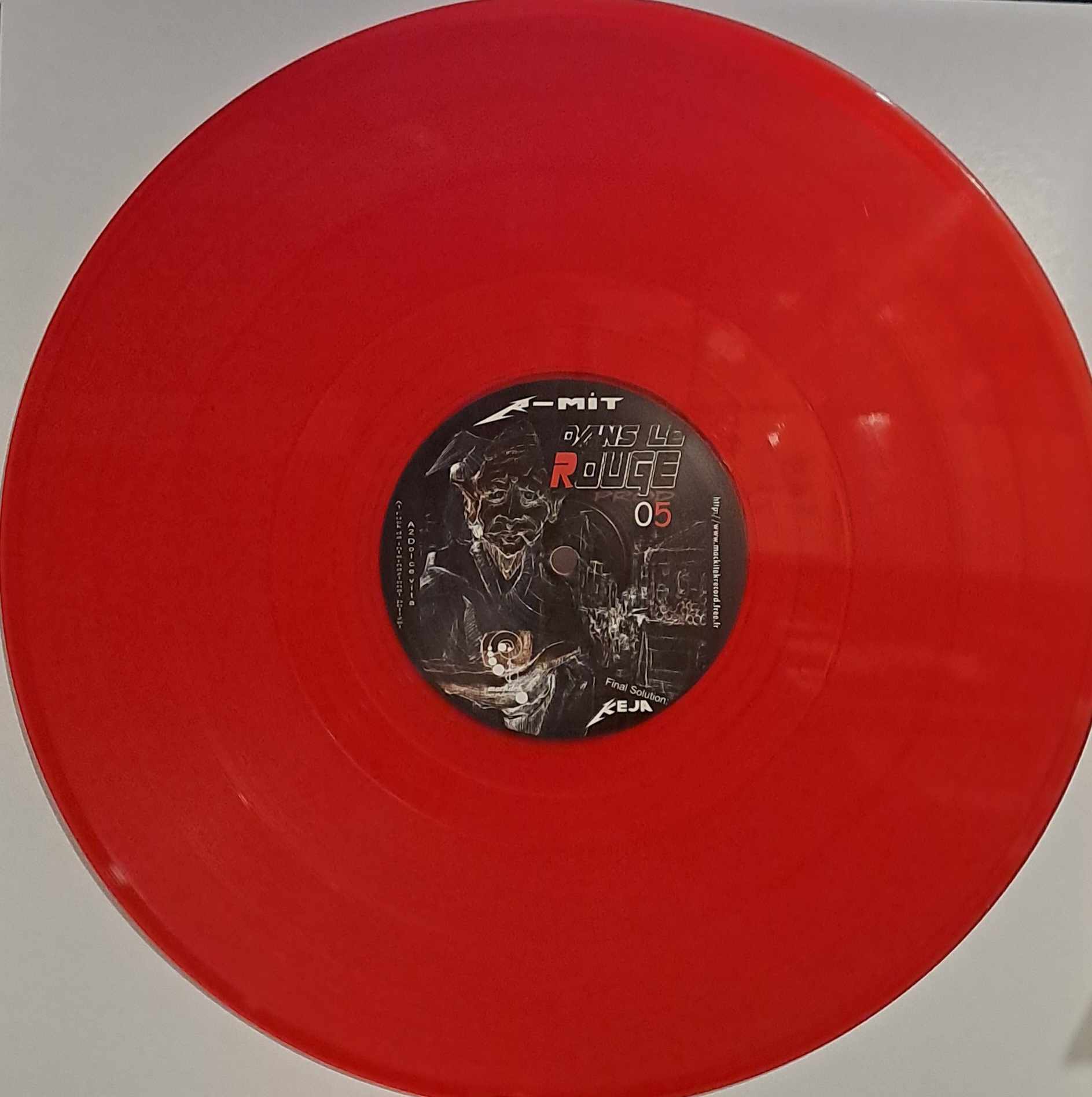Dans Le Rouge 05 - vinyle freetekno